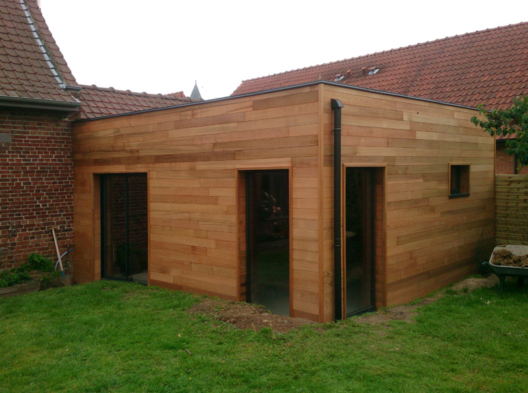 Ambiance Wood - Thomas Rotteleur - Compagnon Charpentier - Ossature bois avec Red Cedar