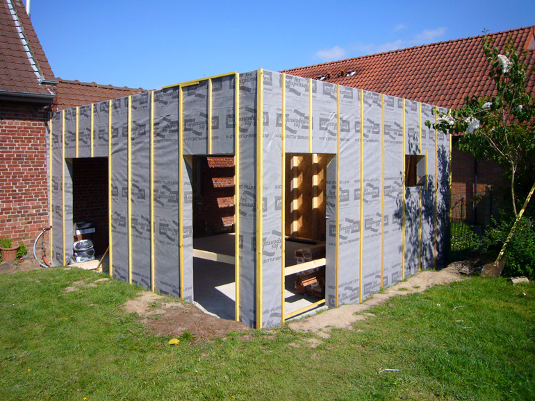 Ambiance Wood - Thomas Rotteleur - Compagnon Charpentier - Ossature bois avec Red Cedar