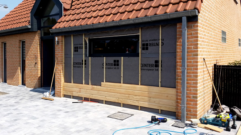 bardage garage libercourt ambiance wood lille nord compagnon charpentier