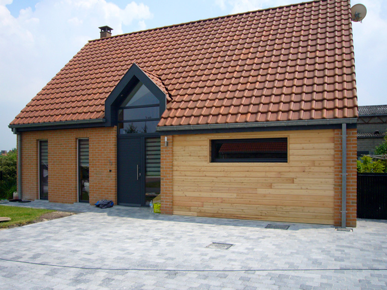 bardage garage libercourt ambiance wood lille nord compagnon charpentier