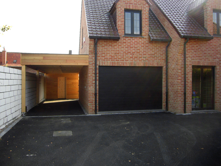 carport 36m abris 6m baisieux ambiance wood lille nord compagnon charpentier