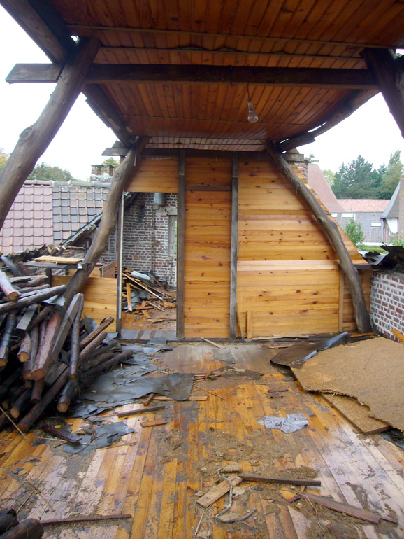 charpente semi traditionnel roncq ambiance wood thomas rotteleur compagnon charpentier