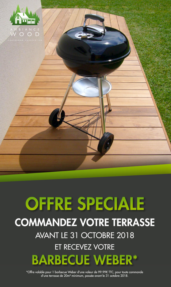 ambiance wood thomas rotteleur compagnon charpentier offre barbecue weber gratuit 2018