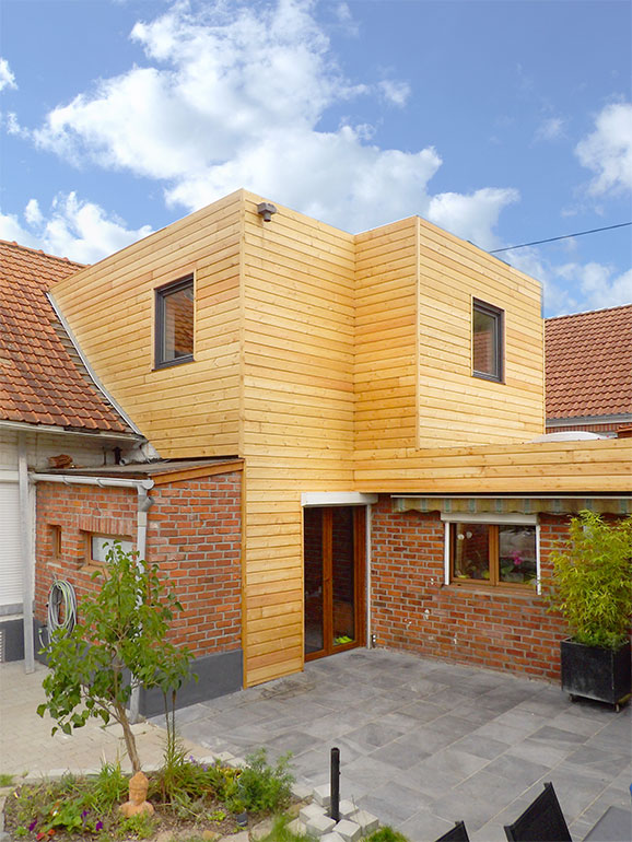 surelevation ossature bois 25m2 chereng ambiance wood thomas rotteleur compagnon charpentier