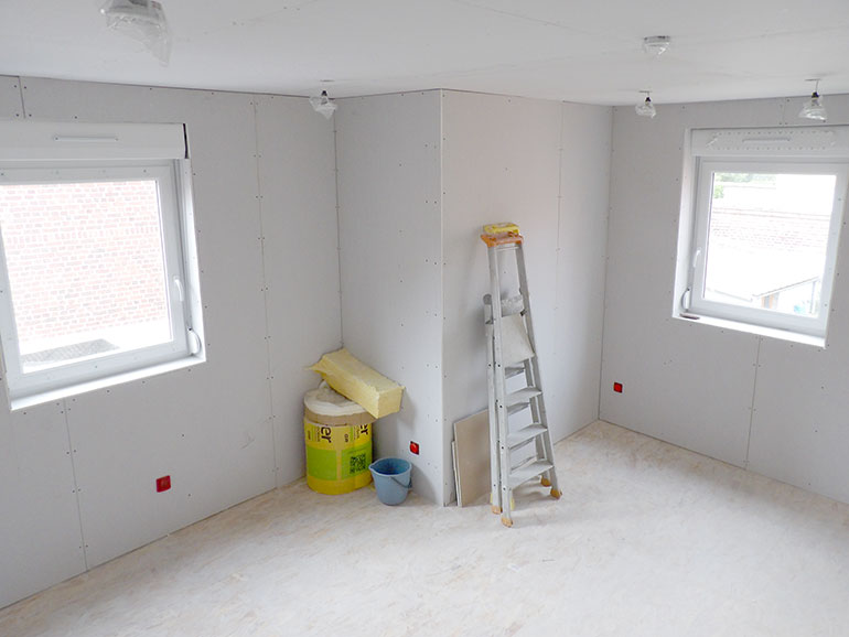 surelevation ossature bois 25m2 chereng ambiance wood thomas rotteleur compagnon charpentier