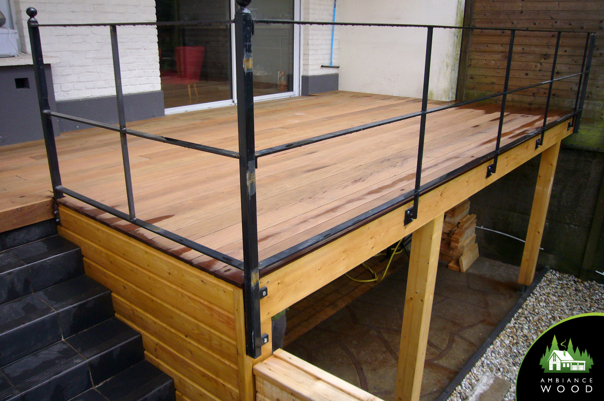 ambiance wood charpentier 59 nord terrasse suspendue 20m2 ipe