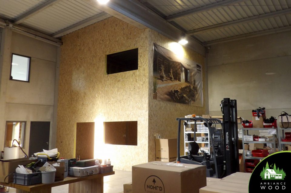 Bureau 30m² – Ambiance Wood