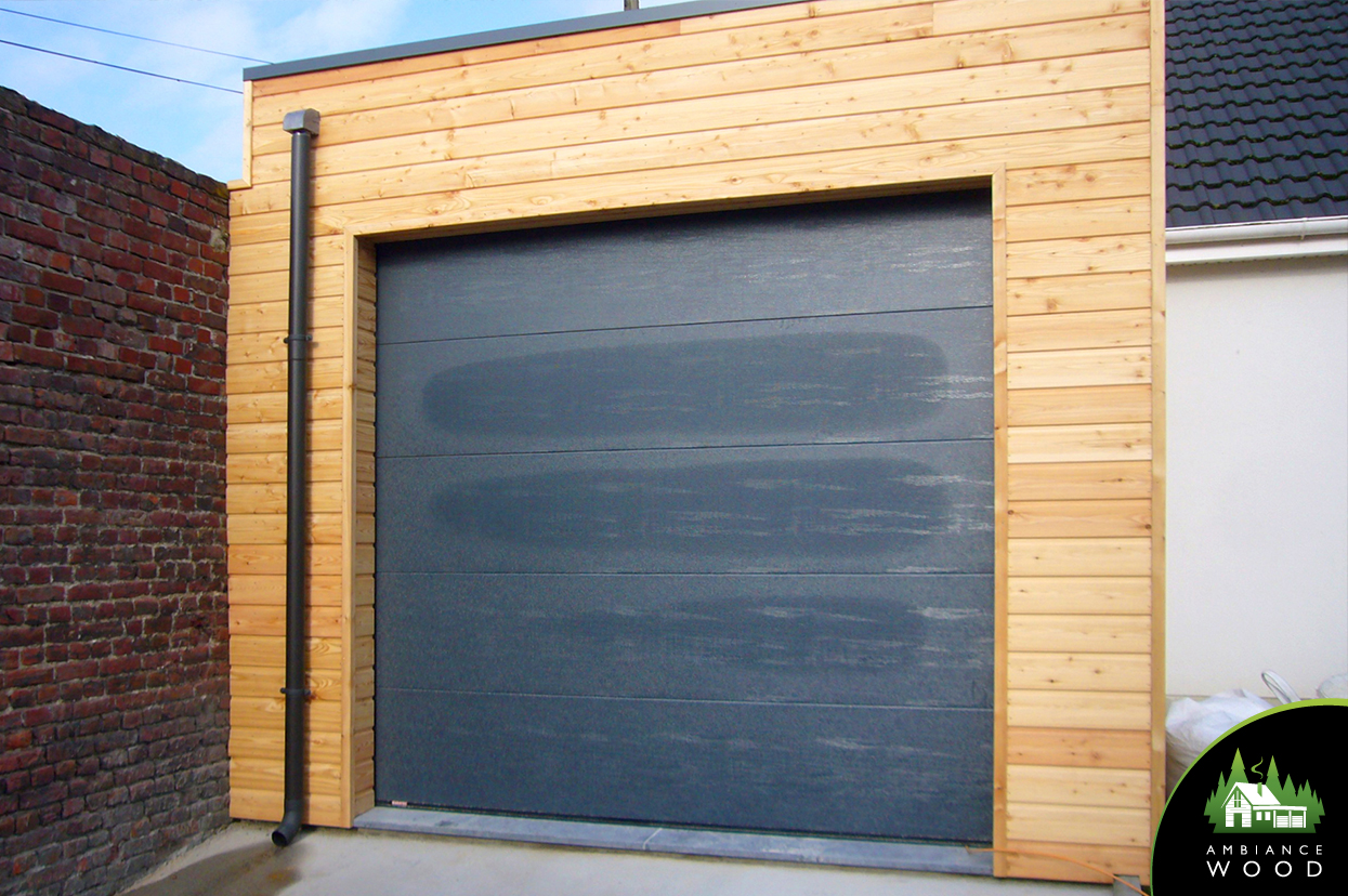 ambiance wood charpentier 59 nord ossature bois garage extension 40m2 evin malmaison 62141